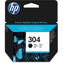 Hewlett Packard N9K06AE HP 304 BK
