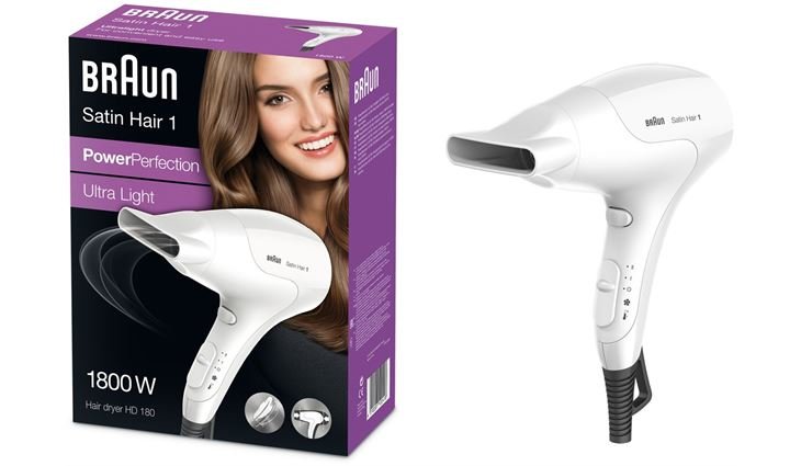 Braun Personal Care HD 180 Satin Hair Power Perfection solo