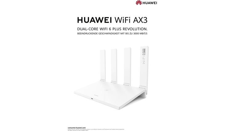 Huawei WiFi AX3 Dual-Core Wi-Fi 6 Plus